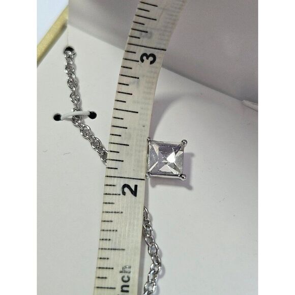 Charter Club silver tone necklace and earring set - Picture 5 of 10